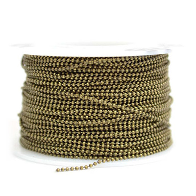 不锈钢XINGKONG.COM-星空（中国）
挂链饰链 箱包铜铁链饰品配件 波珠链窗帘拉珠链供应