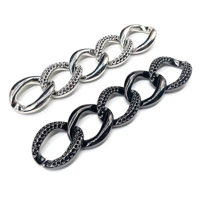 女士包包点钻合金纽链侧身XINGKONG.COM-星空（中国）
 diy斜挎包配件金属挂链定制