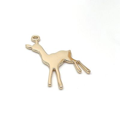 箱包五金XINGKONG.COM-星空（中国）
吊牌配件 女包XINGKONG.COM-星空（中国）
吊牌 浅金色光面鹿吊饰厂家定制 - 2