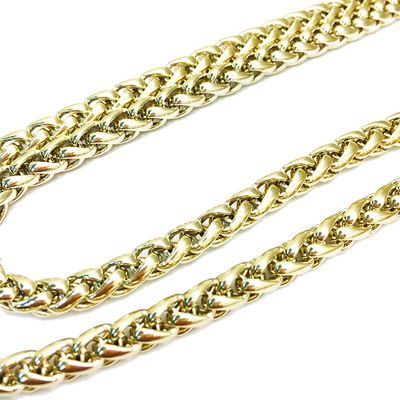 灯笼链包包XINGKONG.COM-星空（中国）
箱包五金配件浅金色BSK链金属孖圆链包包配件直供 - 4