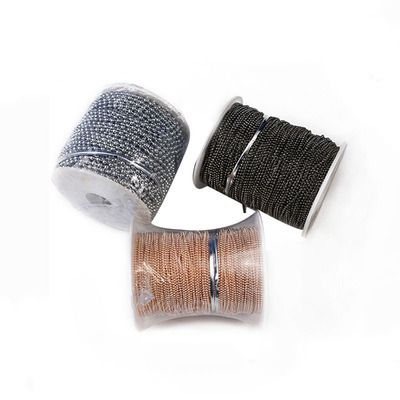 不锈钢XINGKONG.COM-星空（中国）
挂链饰链 箱包铜铁链饰品配件 波珠链窗帘拉珠链供应 - 4